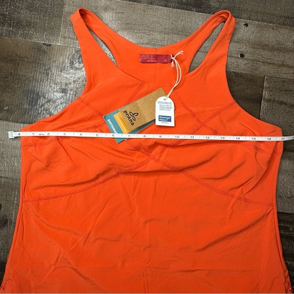 NWT Prana Orange Barton Dress size medium - Picture 15 of 16